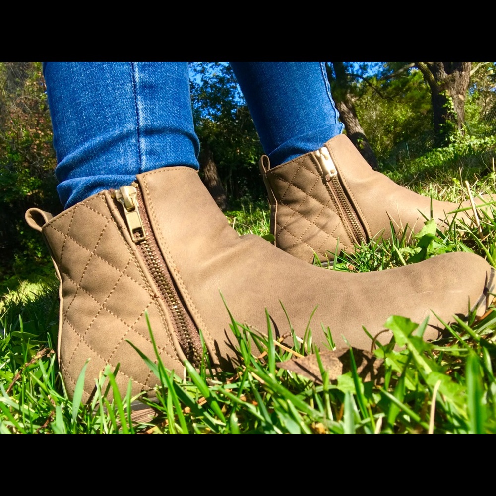 Quilted Booties